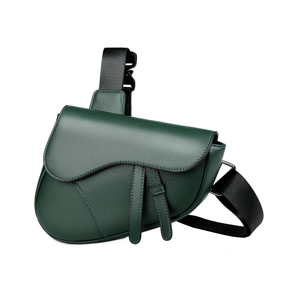 vert Couleur Sac Bandoulière Homme En Similicuir Style Besace