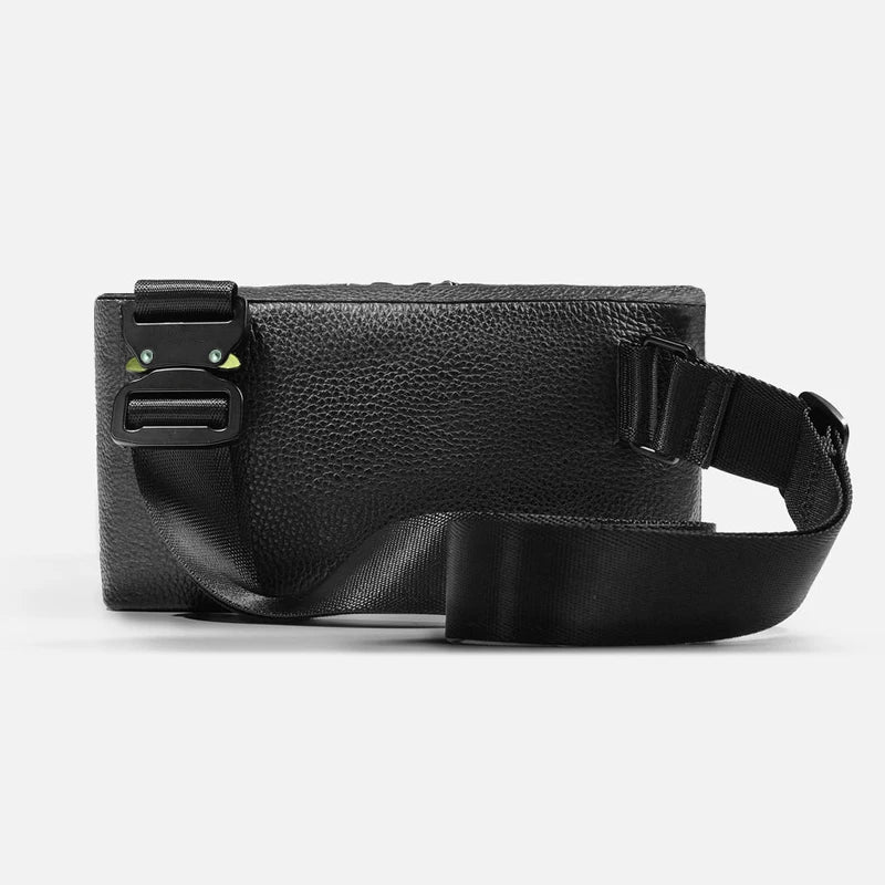 Sac Bandoulière Homme Compact En Similicuir Grainé