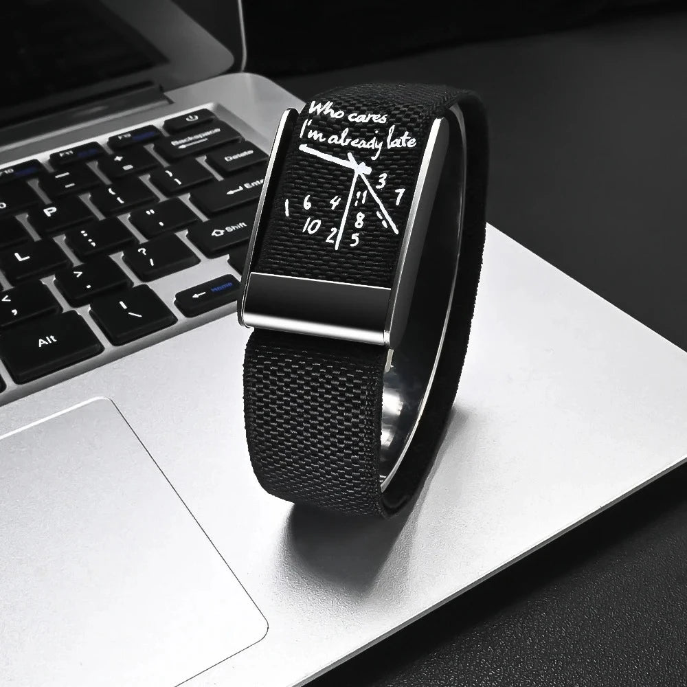 Noir noir Couleur du bracelet Bracelet Nylon Pour Google Fitbit Air & Whoop 5.0 Respirant