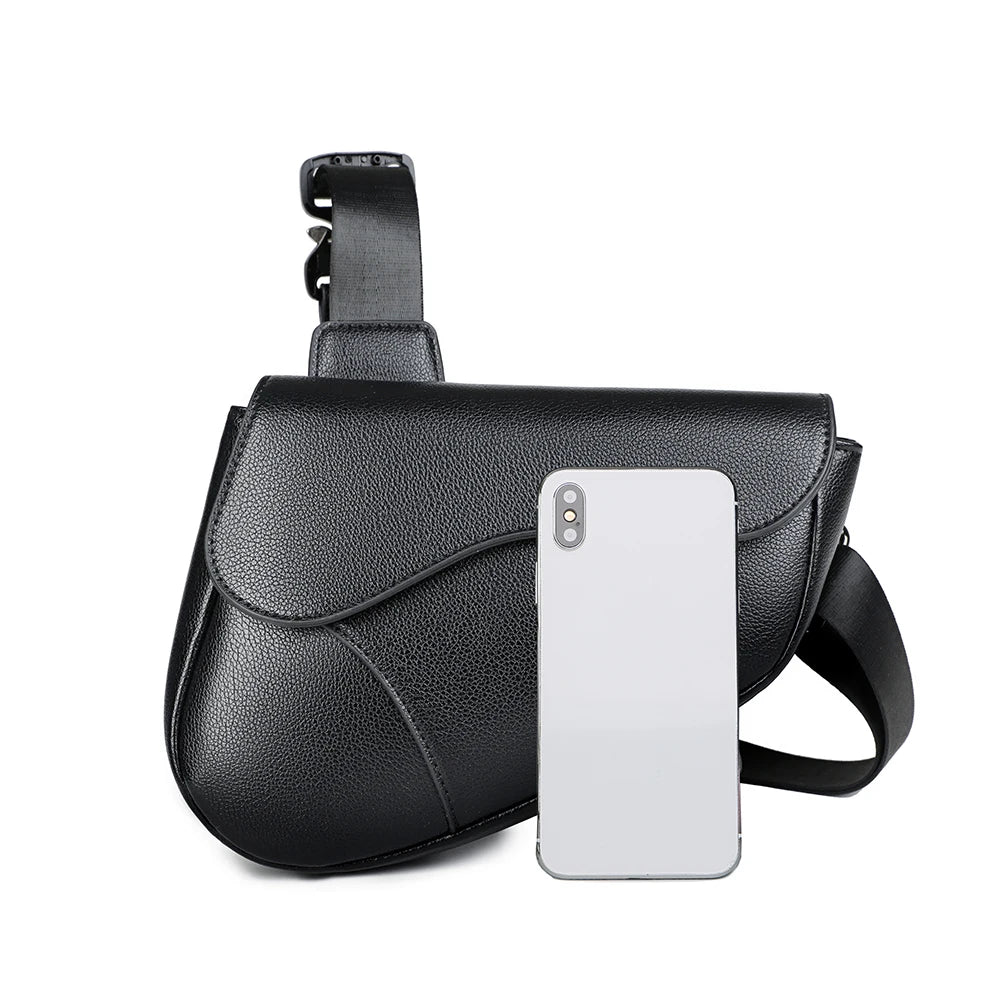 Sac Bandoulière Homme En Similicuir Style Besace