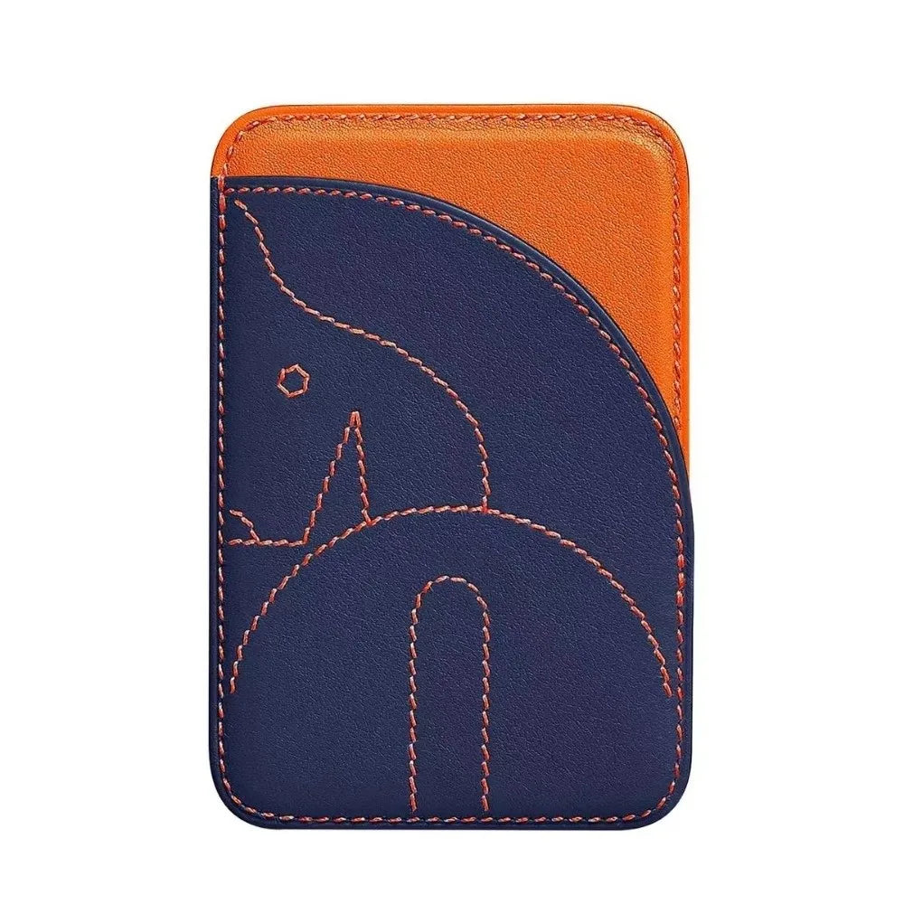 Porte-cartes Magnétique PU pour Cartes de Visite